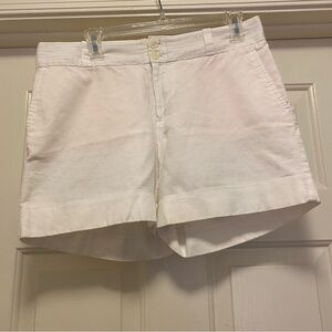 Banana Republic Women's White Linen Shorts, size 8